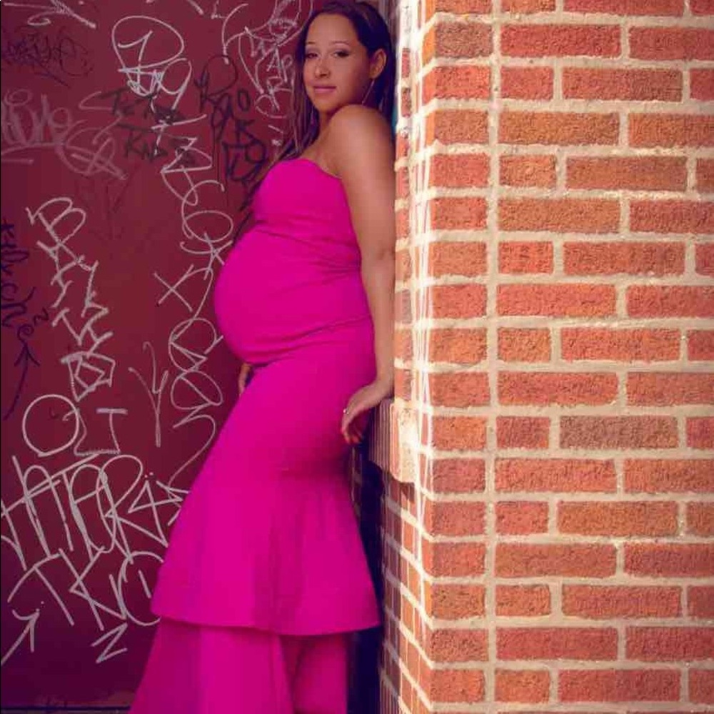 Fuschia Pink Gown! L